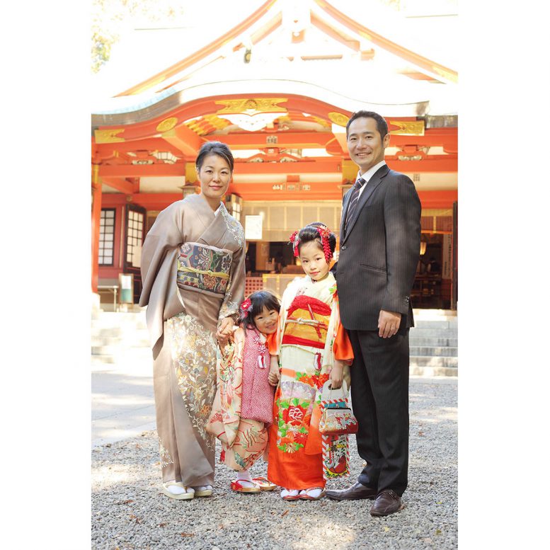 世田谷八幡宮 七五三の出張撮影