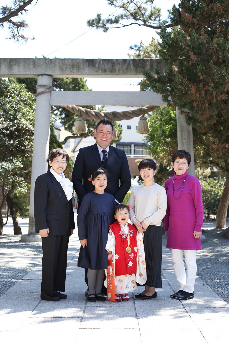 森戸神社に出張撮影