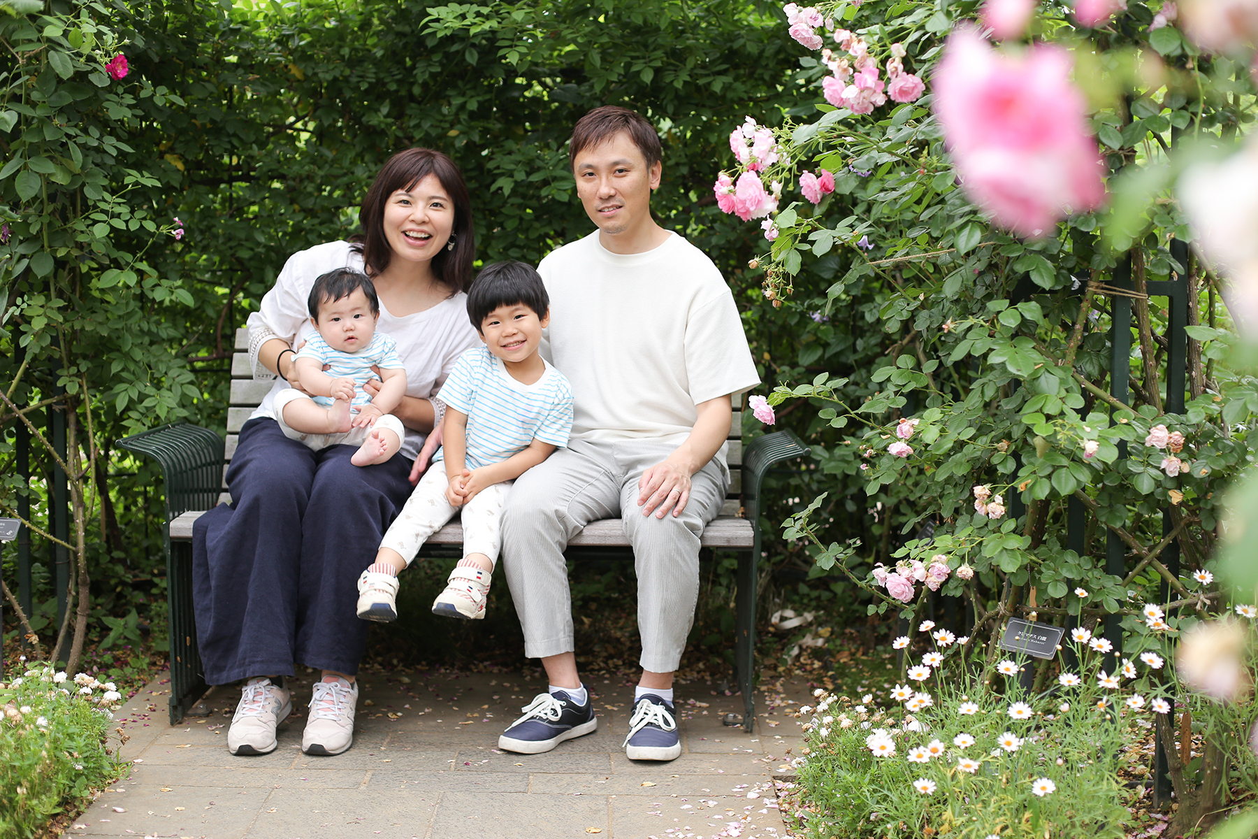 横浜で家族写真撮影