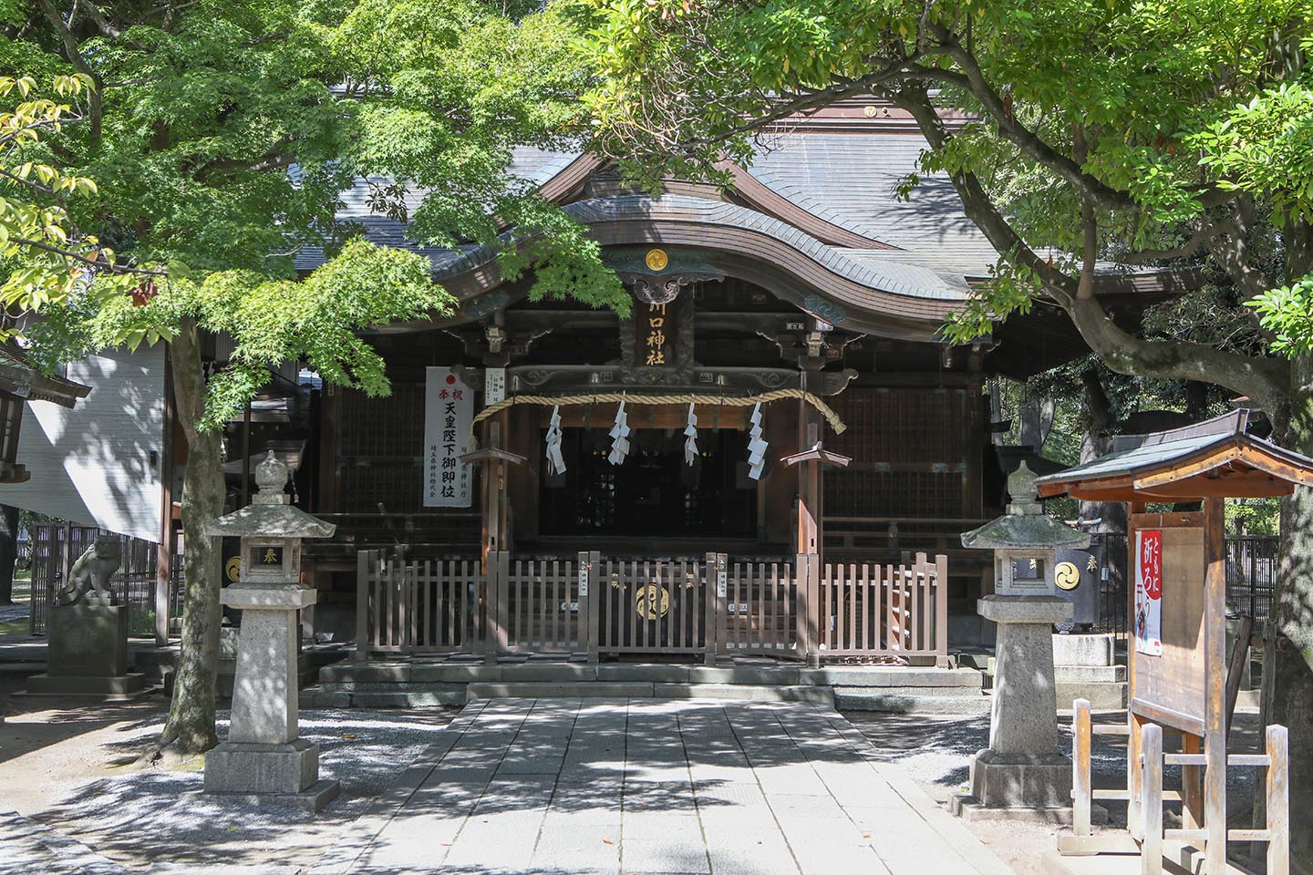 出張撮影禁止の川口神社