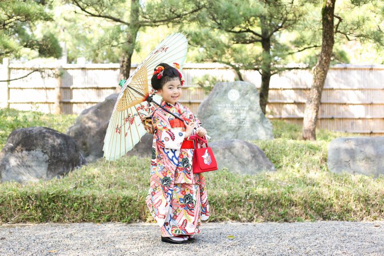花田苑にて七五三の出張撮影