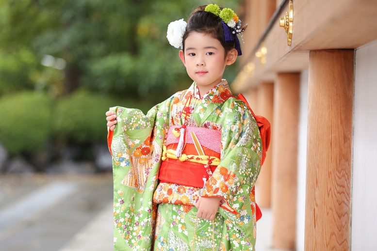 増上寺にて七五三の出張撮影2