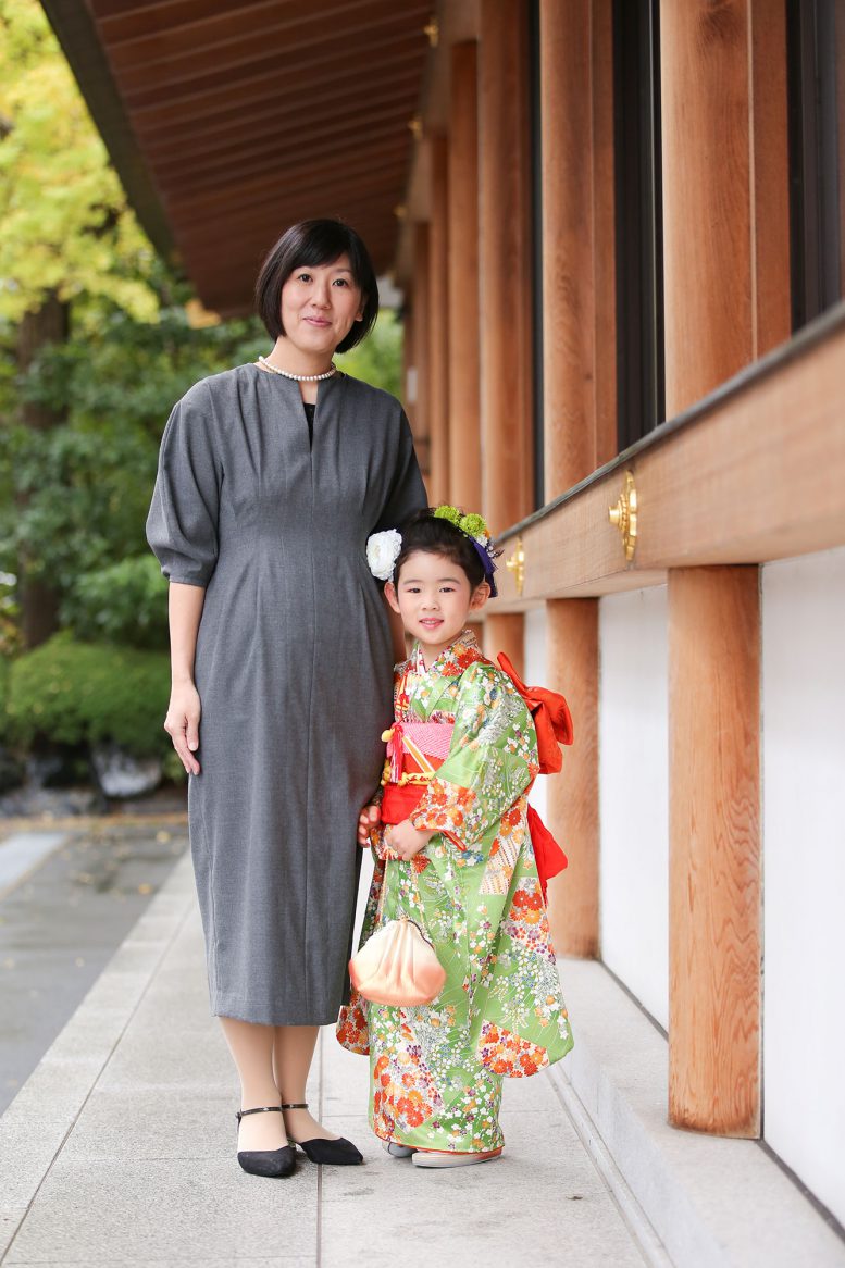 増上寺にて七五三の出張撮影3