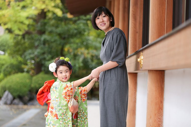 増上寺にて七五三の出張撮影4