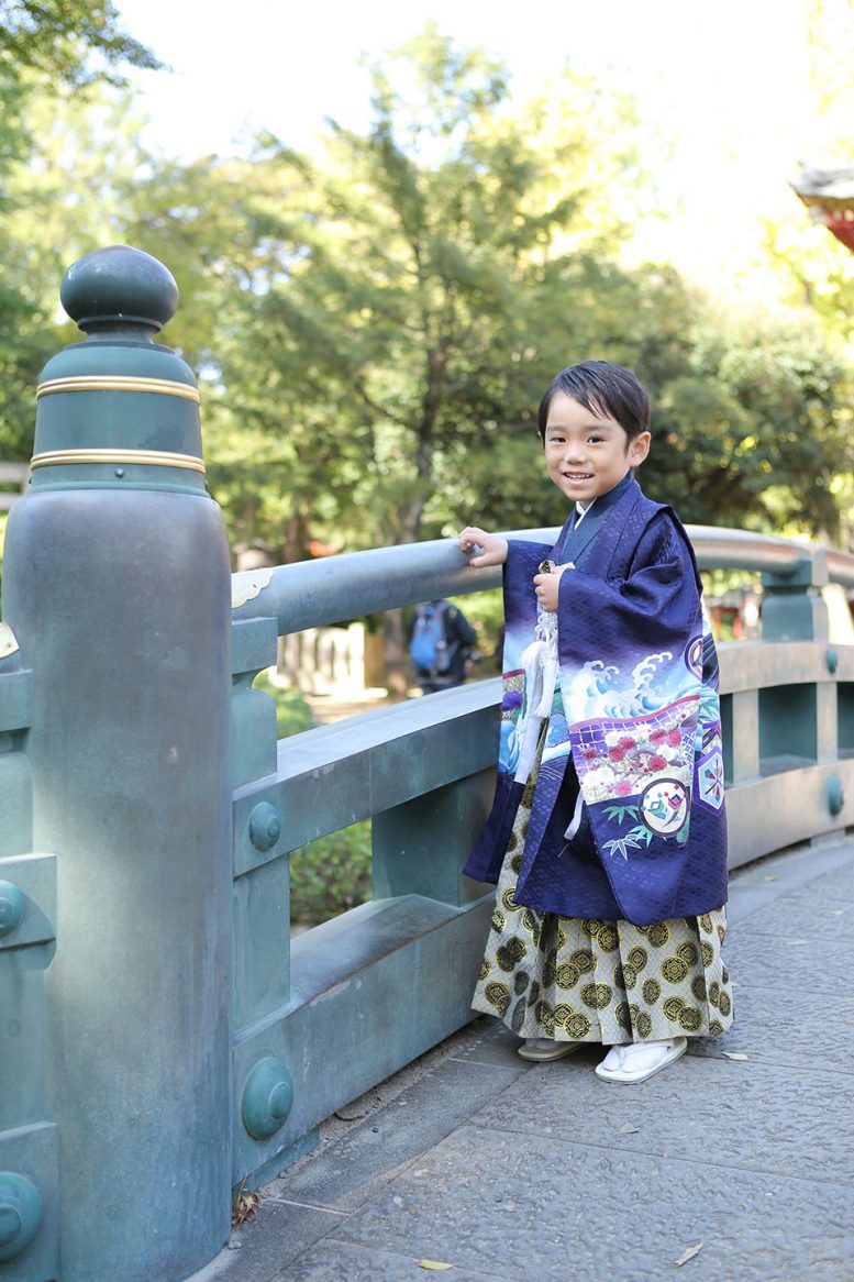 七五三の出張撮影-根津神社-