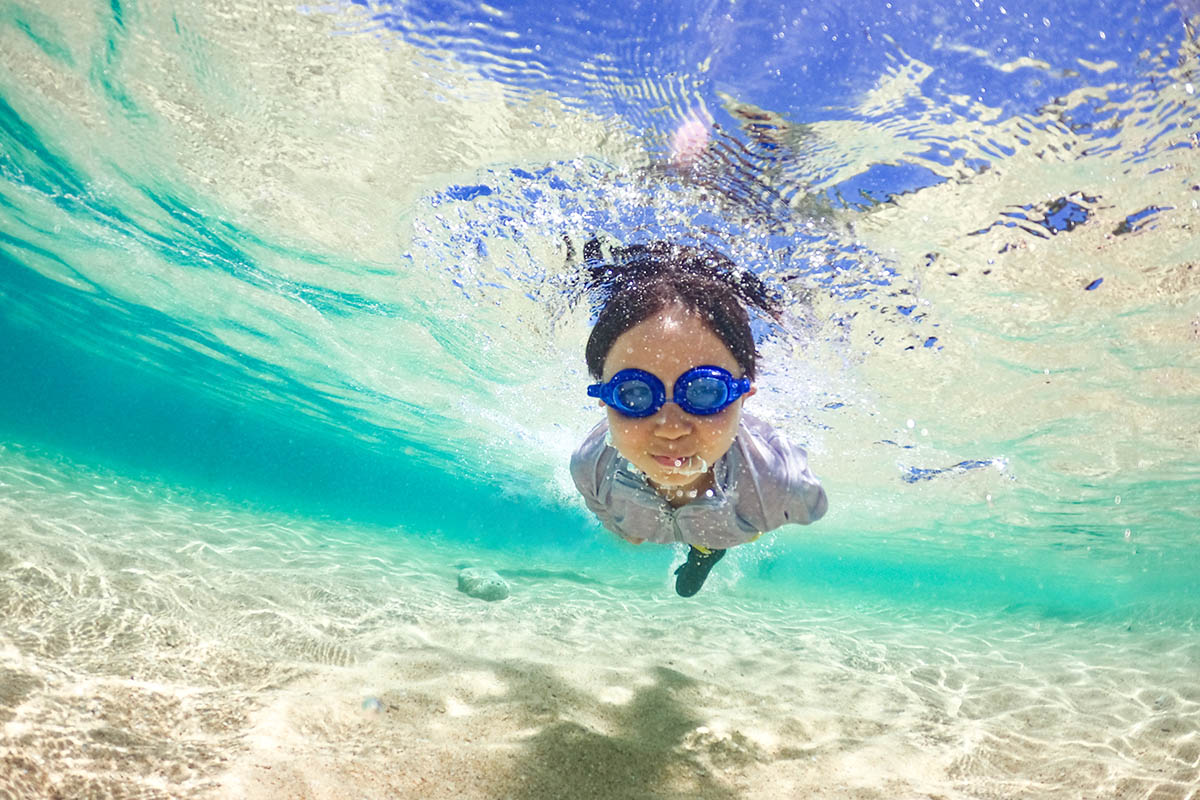 海で子供写真を上手に撮る方法