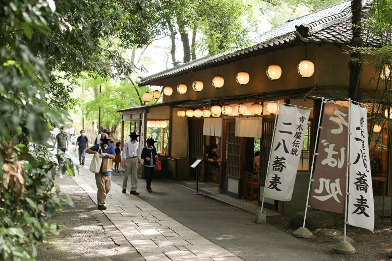 深大寺の青木屋 二八蕎麦