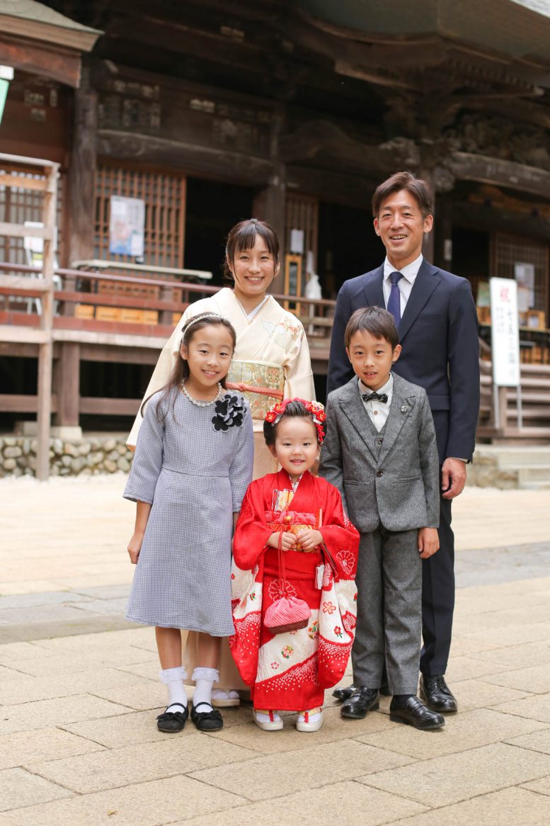 深大寺 七五三の出張撮影1