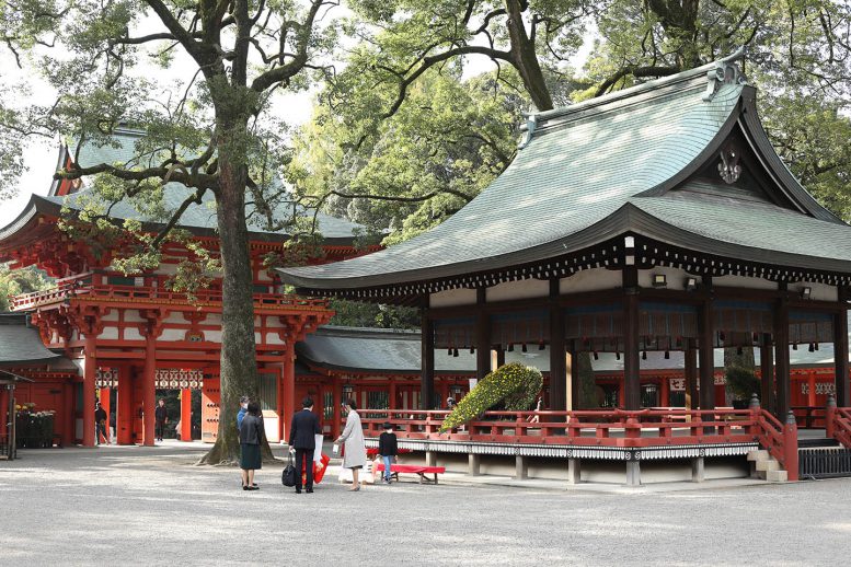 オフシーズンの武蔵一宮氷川神社