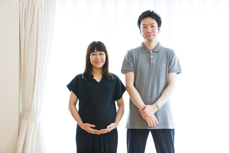 夫婦でマタニティフォト撮影