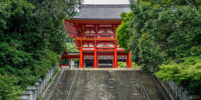 近江神宮で七五三