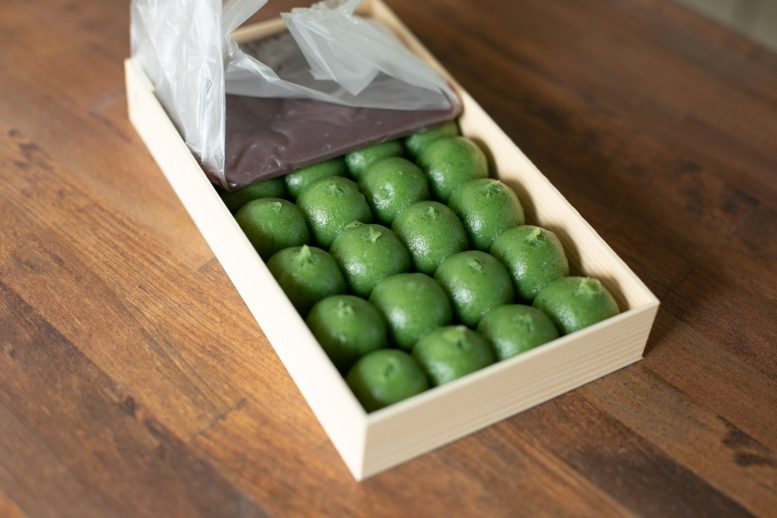 西新井大師名物の草団子