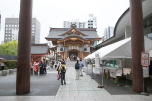 水天宮 平日の午後の様子