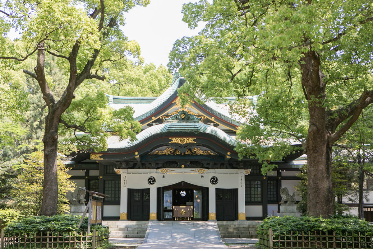 王子神社の拝殿(本殿)