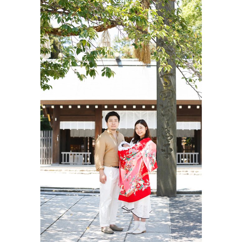 女の子のお宮参り 伊勢山皇大神宮