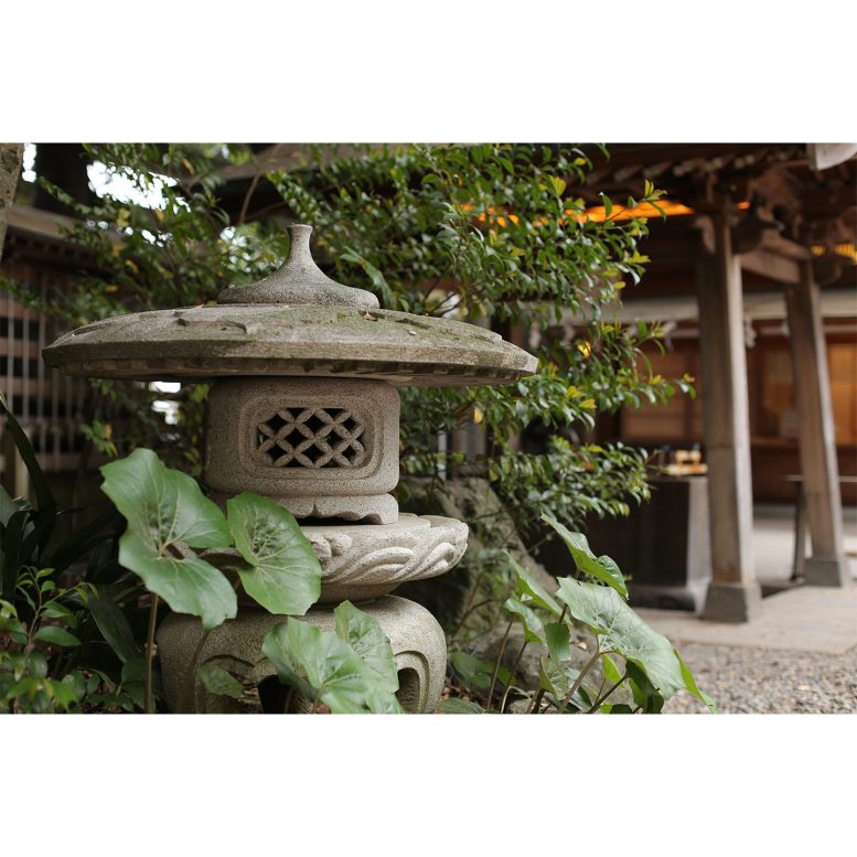 川越氷川神社　石の置物