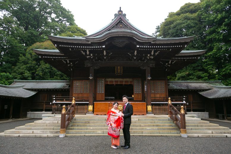 井草八幡宮 お宮参り 写真02
