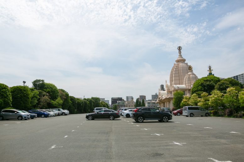 川崎大師の駐車場