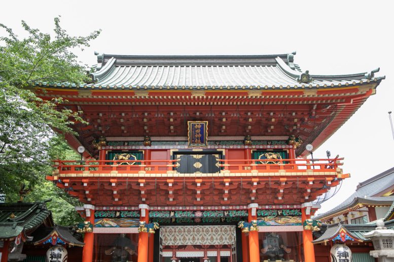 神田明神　隨神門（ずいしんもん）