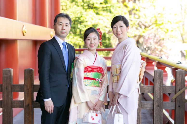 浅草寺　出張撮影　本堂で