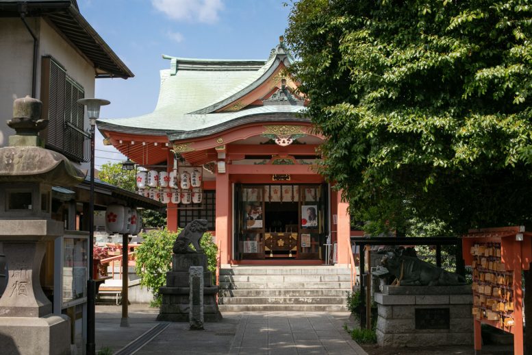 世田谷 菅原神社 菅原天神 本殿