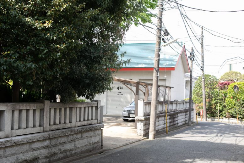 世田谷 菅原神社 菅原天神 駐車場