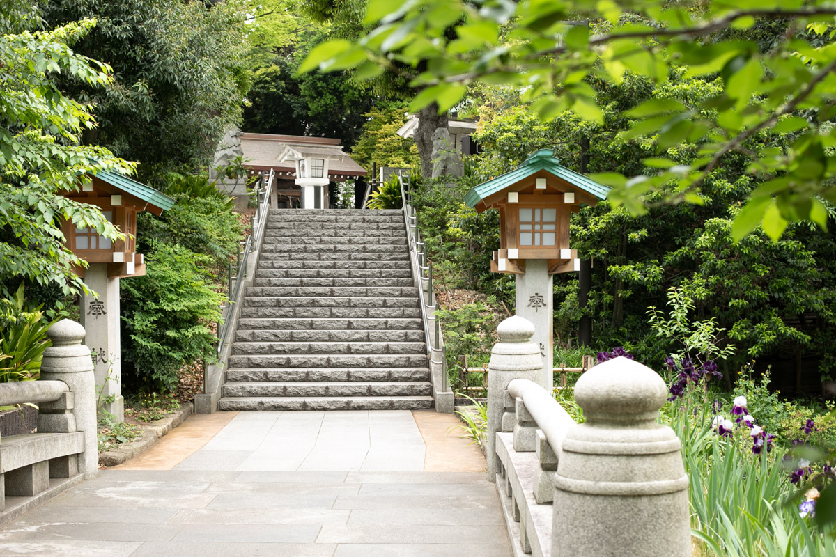 東郷記念館の庭園