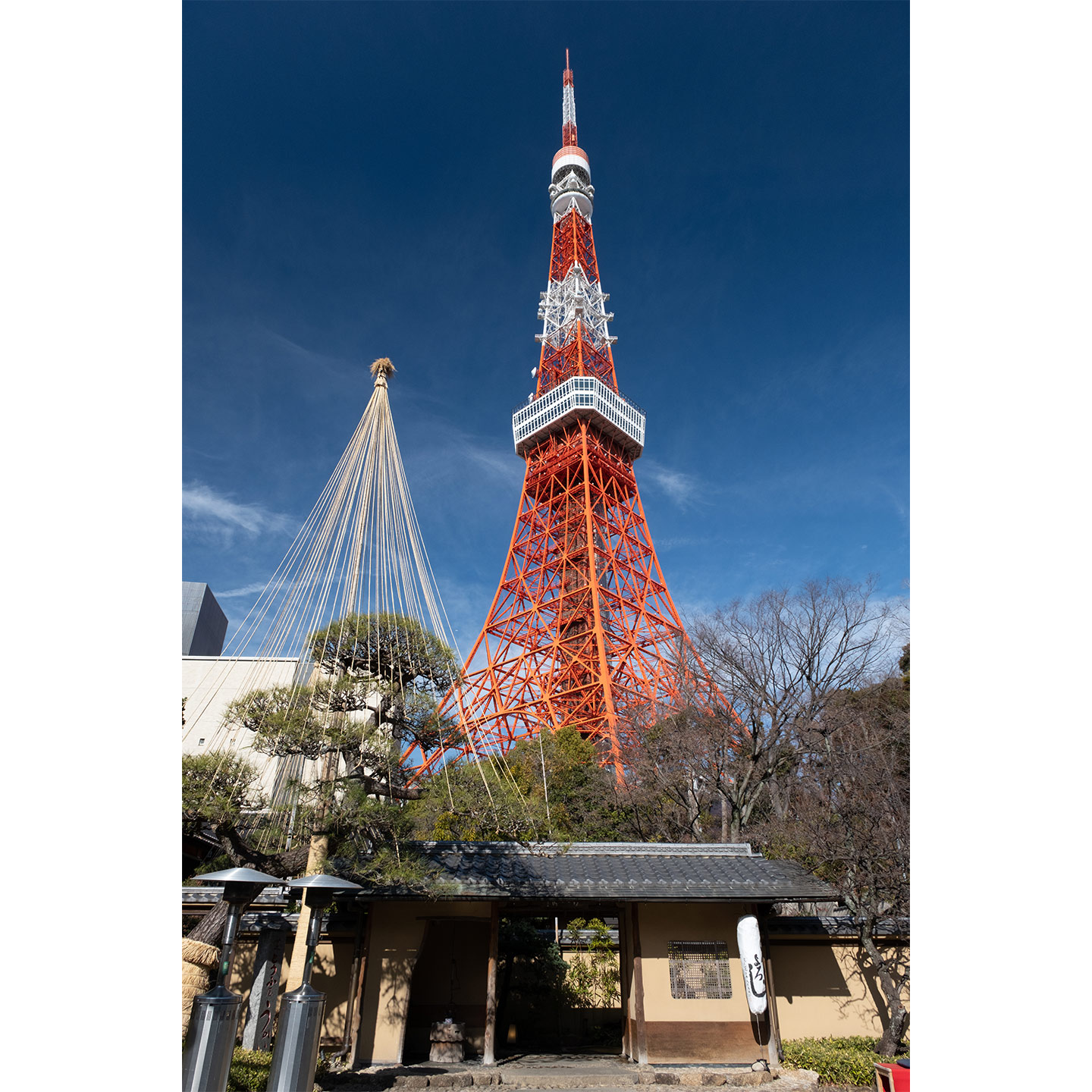 うかい芝店の入口 東京タワー
