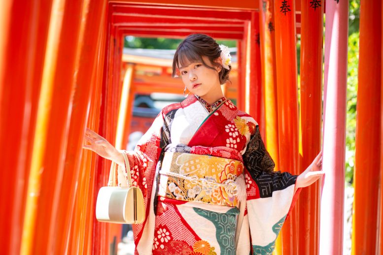 成人式の前撮り ロケーション撮影32