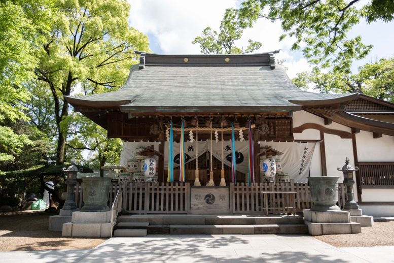 松戸神社 本殿(拝殿)