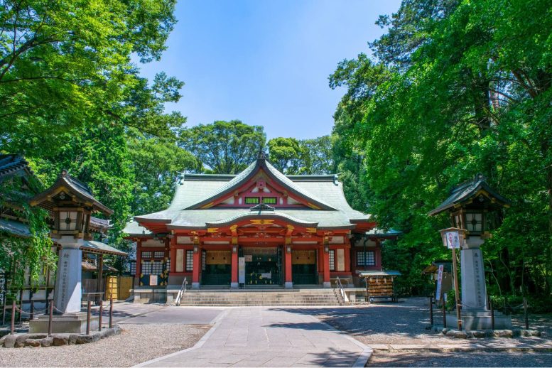 世田谷八幡宮 拝殿