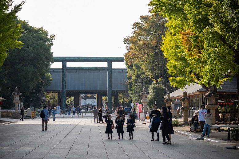 靖国神社の雰囲気