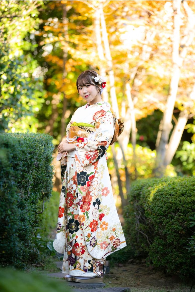 成人式 全身が写るカット