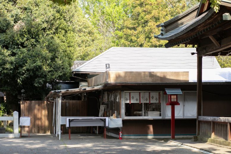 鷲宮神社 ご祈祷の受付所