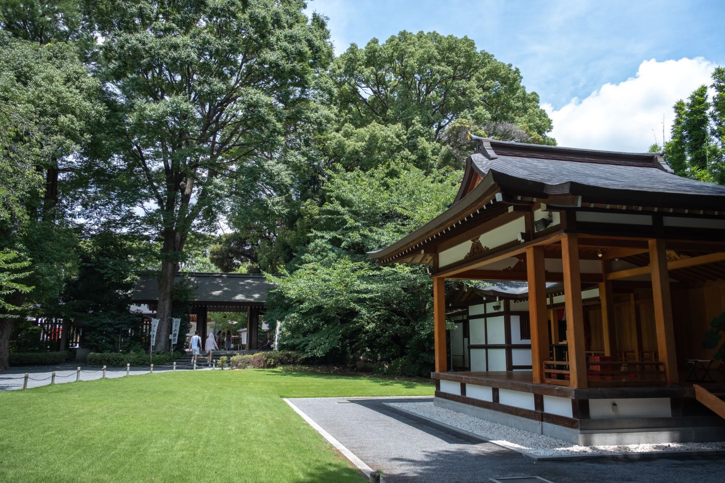 阿佐ヶ谷神明宮 境内の様子