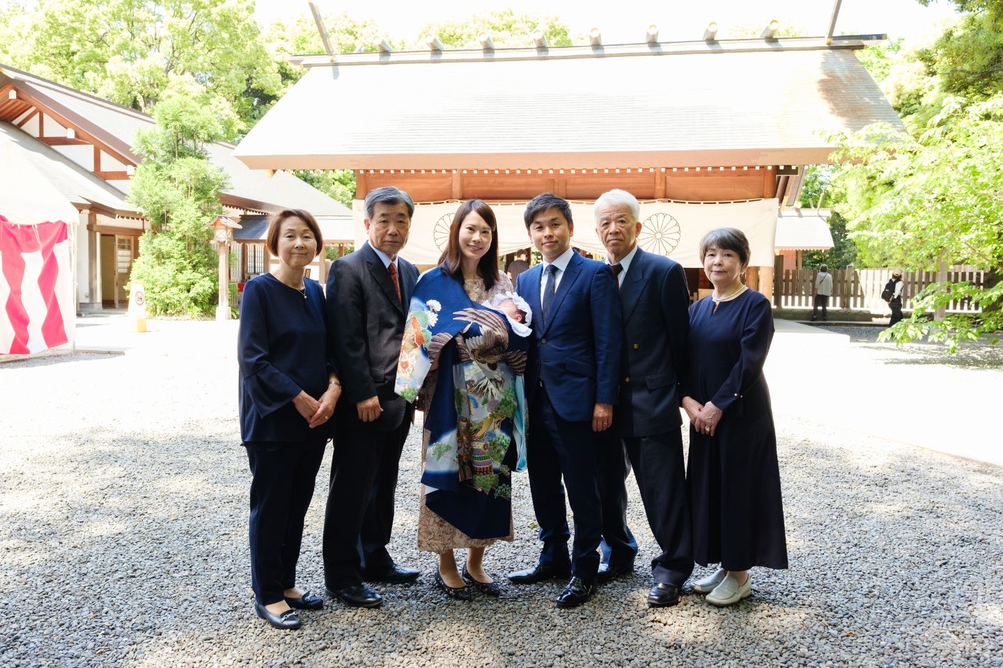 阿佐ヶ谷神明宮 お宮参りの出張撮影