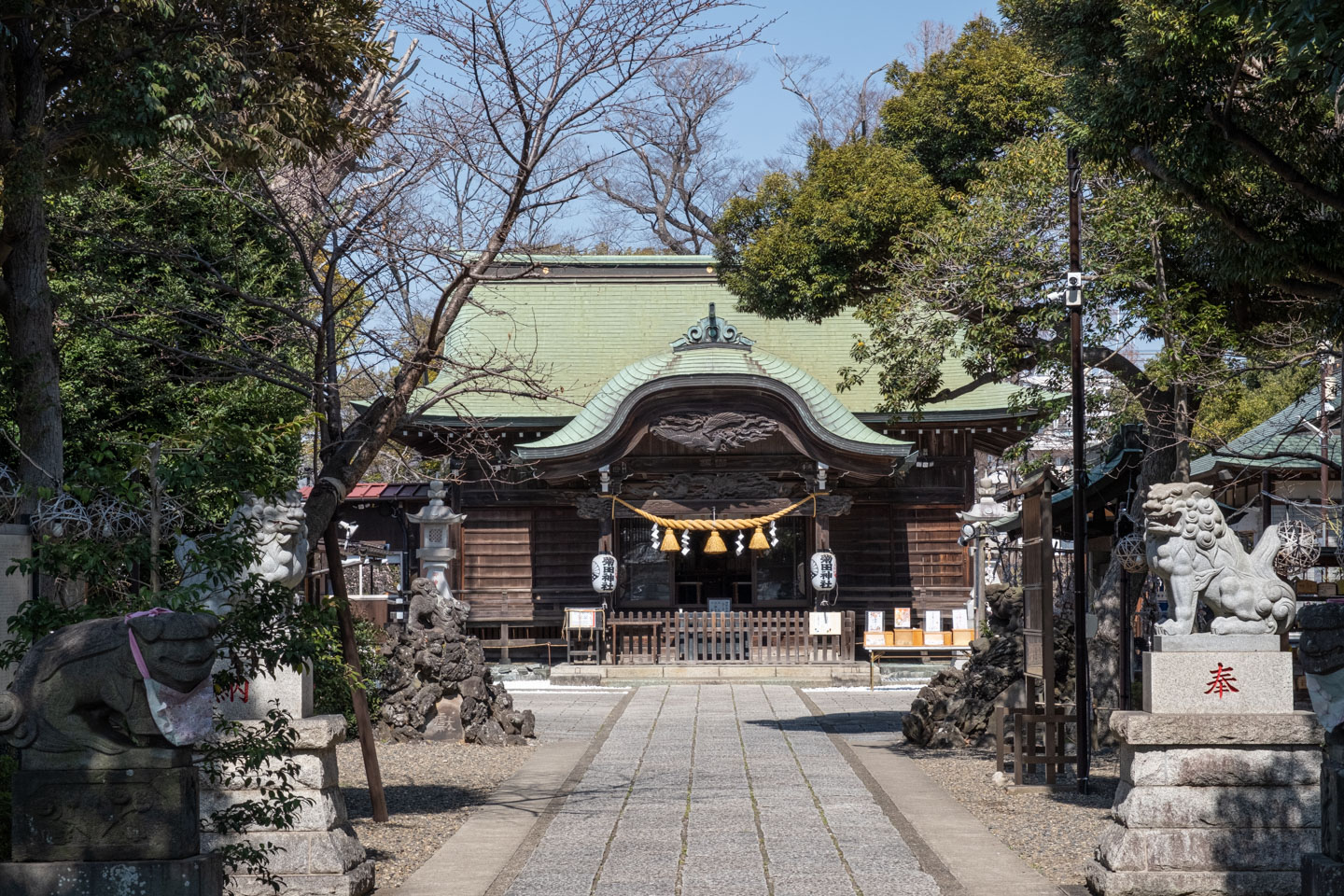 菊田神社 境内