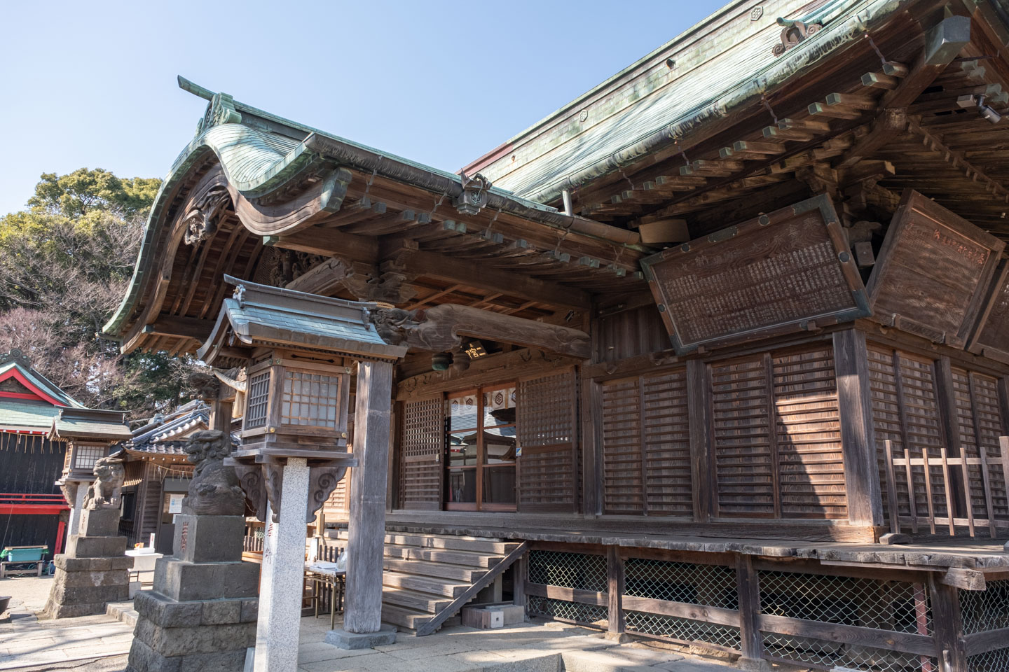 二宮神社 拝殿(御本殿)