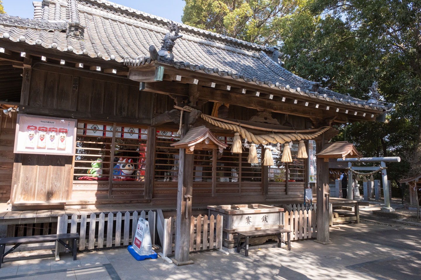 大原神社 本殿(2024年3月撮影)