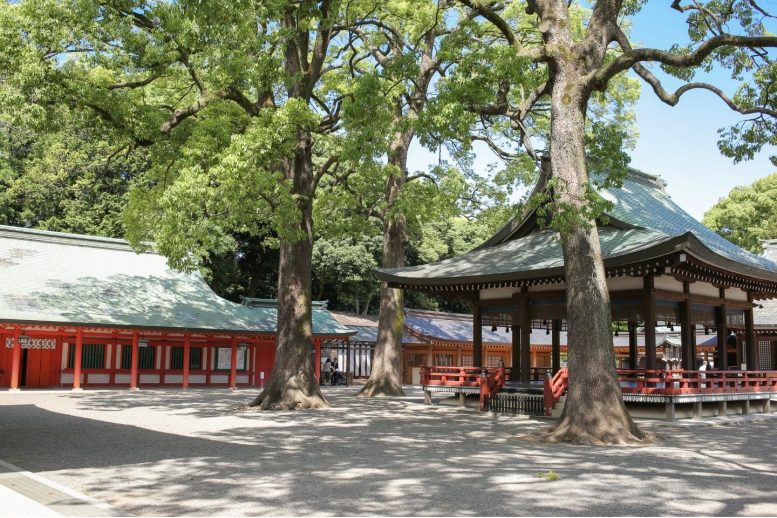 武蔵一宮氷川神社 本殿付近