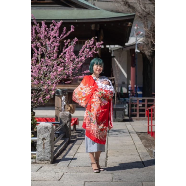 素盞嗚神社 お宮参り 写真撮影