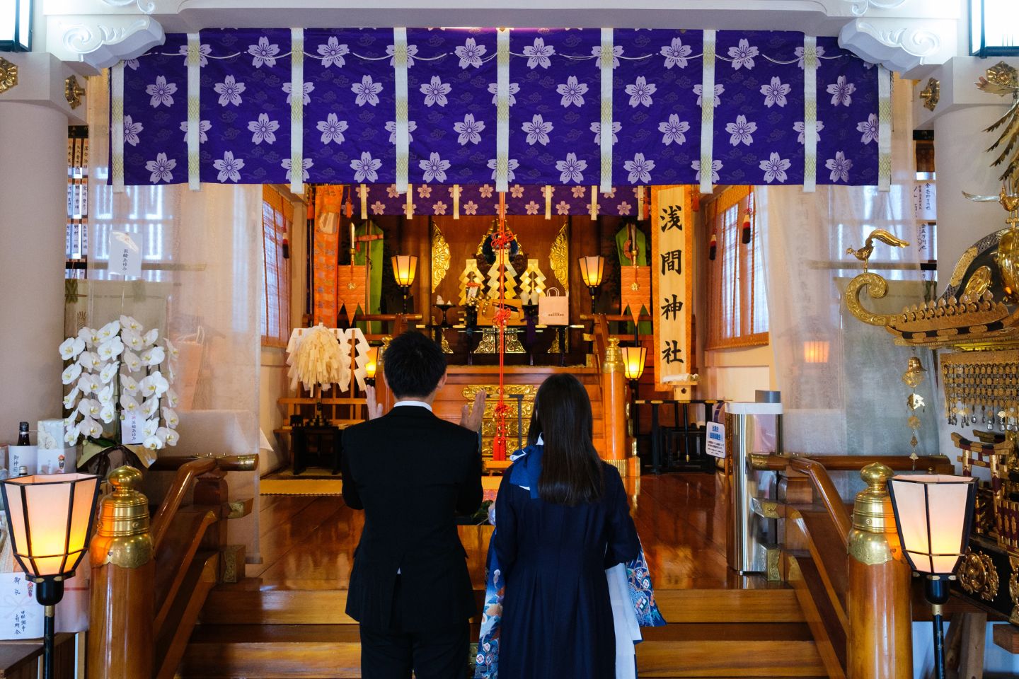 多摩川浅間神社 ご祈祷