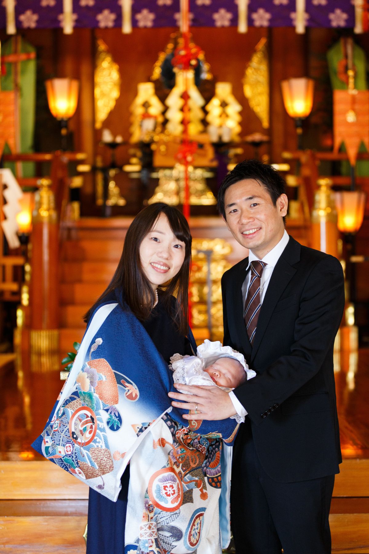 多摩川浅間神社 お宮参りのご祈祷