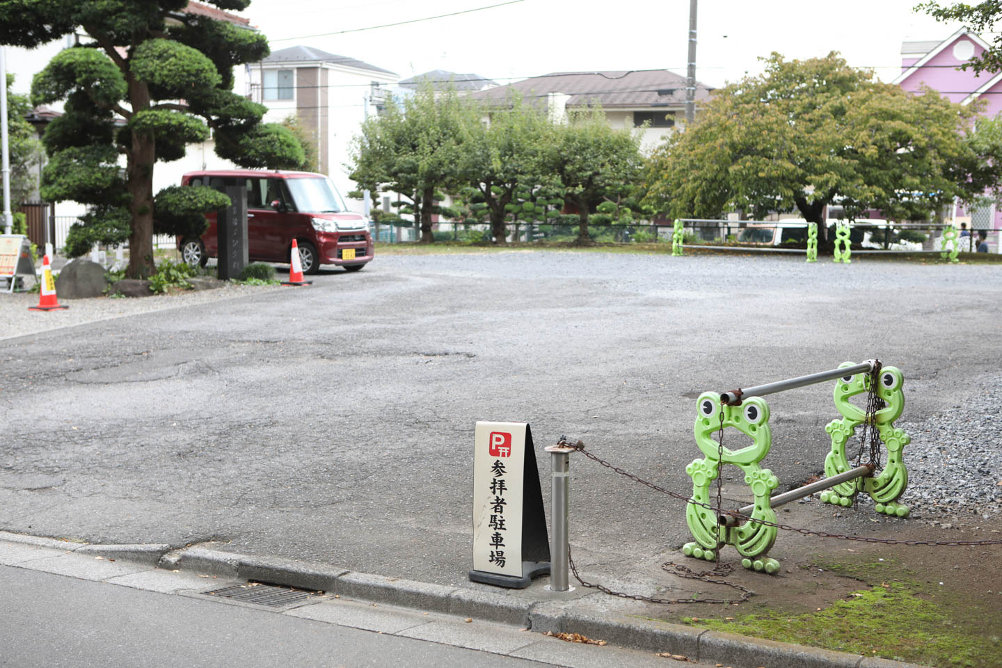 徳丸北野神社 駐車場