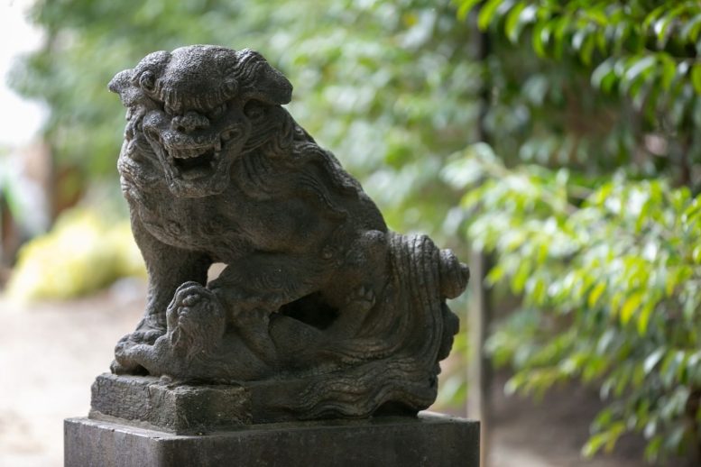 富岡八幡宮(横浜市金沢区)　狛犬