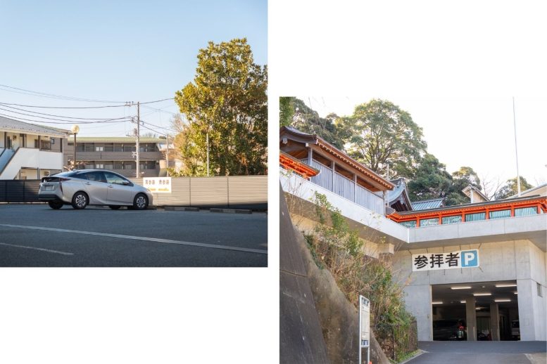 富岡八幡宮(横浜市金沢区) 駐車場