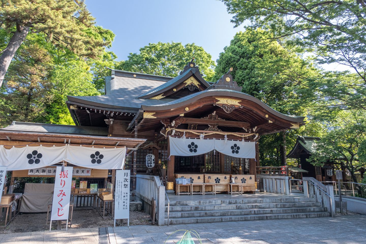 布多天神社 おみくじ販売所