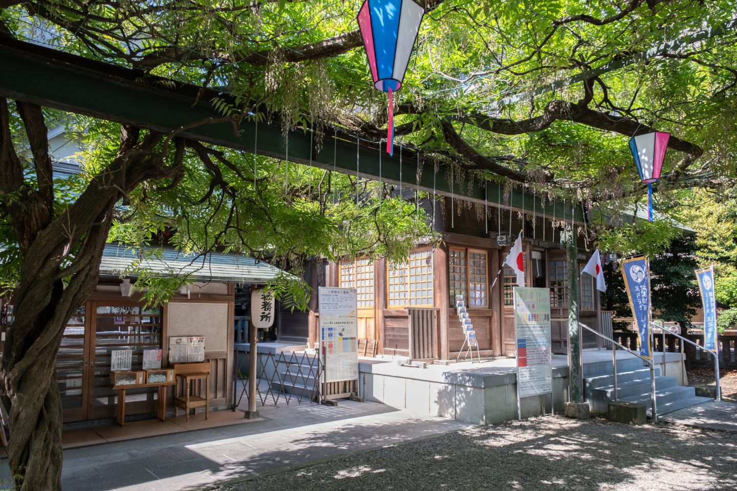 國領神社 境内の様子