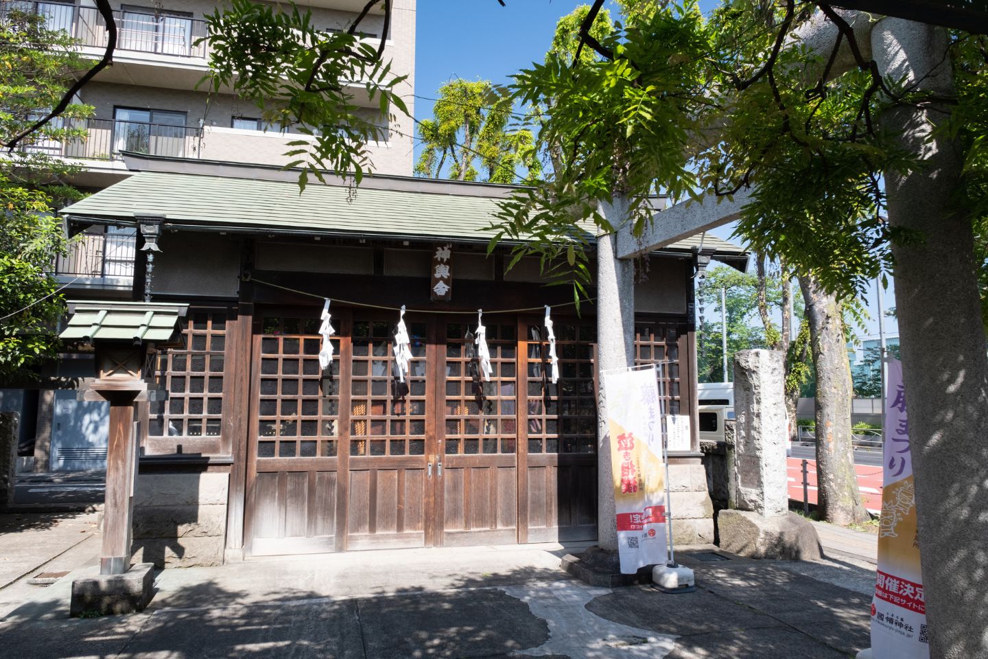 國領神社 神輿舎