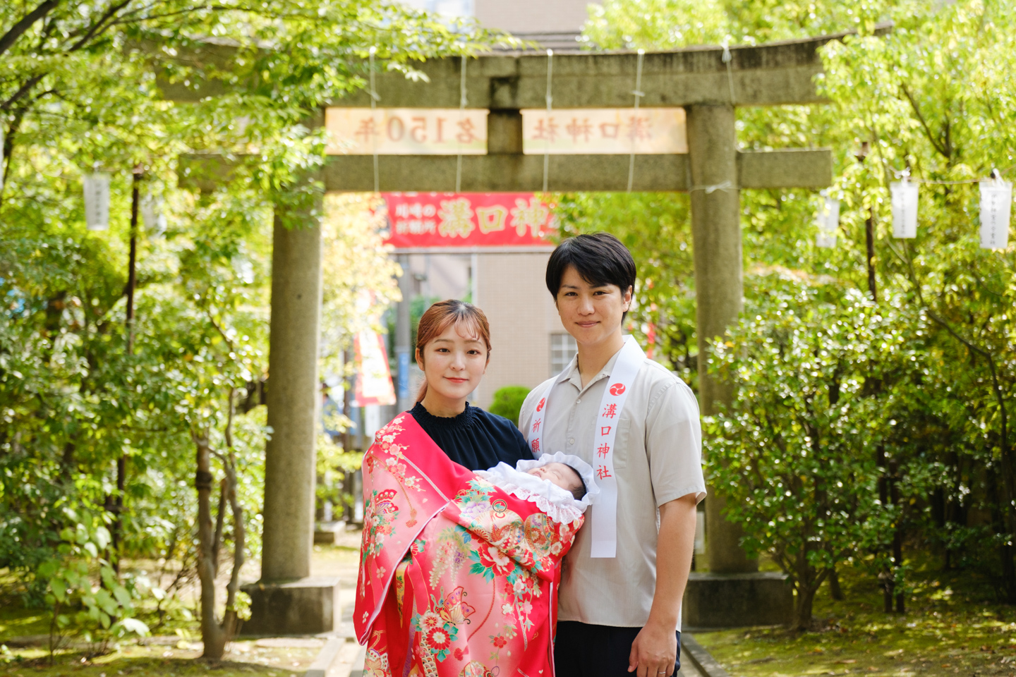 溝口神社 女の子のお宮参り